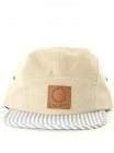 Enclave Zephyr 5 Panel Cap - Bone/Blue