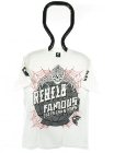 Famous Stars And Straps X Rebel 8 Big Takeover T-Shirt - White
