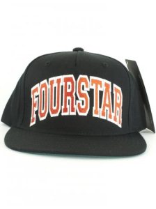 Fourstar Four Starter Snap Back Cap - Black/Red