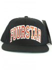 Fourstar Four Starter Snap Back Cap - Black/Red