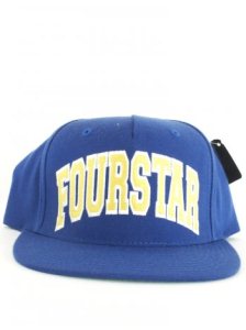 Fourstar Four Starter Snap Back Cap - Royal/Yellow