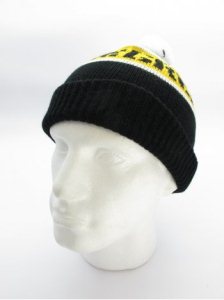 Grenade Colour Block Beanie - Black