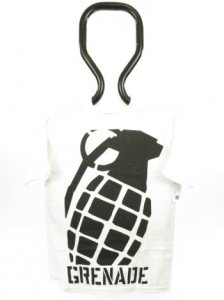 Grenade Tilt T-Shirt - White