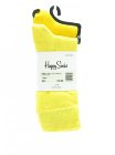 Happy Socks One Colour 2 Pack Socks - Yellow