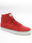 Huf Hupper Shoes - Red/White Canvas