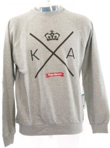 King Insignia Crew Sweat - Grey