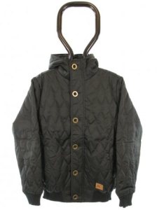 King Krest Quilted Jacket - Black