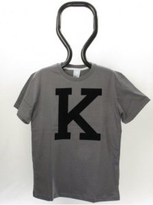 King Letterman T-Shirt - Grey