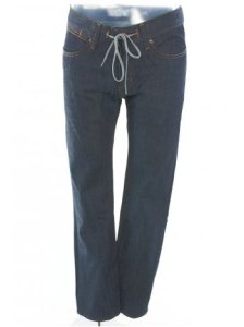 Kr3w K Slim Jim Greco Jeans - Raw Blue