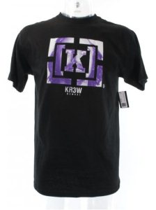 Kr3w Lizard Flip 2 T-Shirt - Black