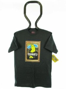Krooked Vandal Eyes T-Shirt - Black