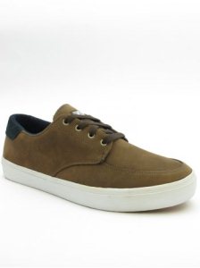 Lakai Belmont Shoes - Brown Leather