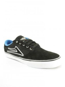 Lakai Brea Shoes - Black Suede