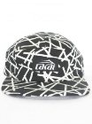 Lakai Fever 5 Panel Cap - Black Print