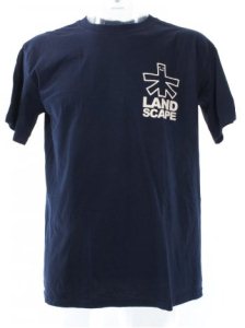 Landscape Back Logo T-Shirt - Navy