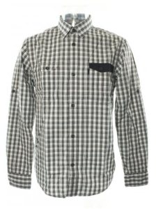 Levis Ls Check Shirt - Navy