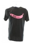 Lib Tech Banana Logo T-Shirt - Black/Pink