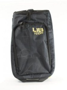 Lib Tech Check Mate Wheelie Travel Bag - Black