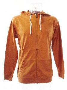 Matix Builders Zip Hooded Sweat - Burnt Orange