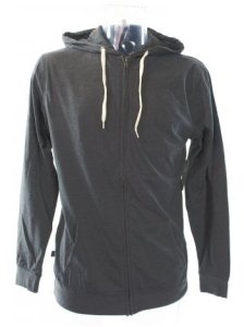 Matix Builders Zip Hooded Sweat - Charcoal