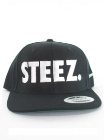 Mighty Healthy Steez Snap Back Cap – Black