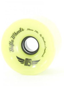Mindless Shifta 76Mm Longboard Wheels - Yellow