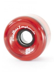 Mindless Team 70Mm Longboard Wheels - Red