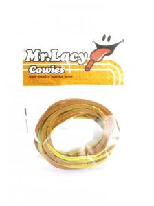 Mr Lacy Cowies Shoelaces - Chesnut Brown