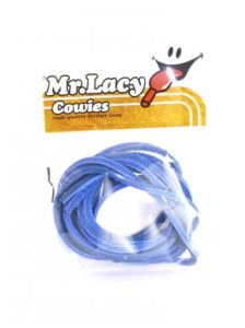 Mr Lacy Cowies Shoelaces - Royal Blue