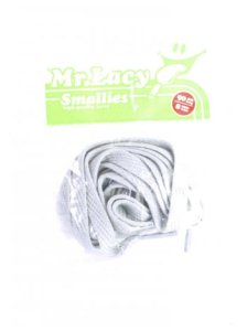 Mr Lacy Smallies Shoelaces - Grey