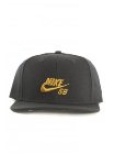 Nike Sb Icon Snap Back Cap - Black/Gold