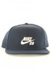 Nike Sb Icon Snap Back Cap - Obsidian/White