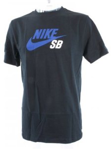 Nike Sb Icon T-Shirt - Black/Blue