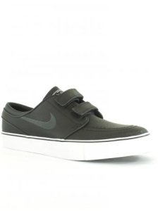 Nike Sb Janoski Velcro Shoes - Black/White