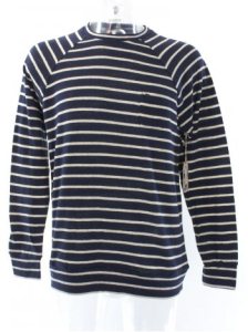 Obey Dock Line Knitted Sweater - Navy