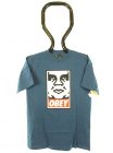 Obey Icon T-Shirt - Patrol Blue