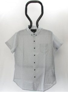 Obey Staple Stripe Shirt - Grey