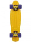 Penny 6 X 22 Complete Cruiser Skateboard - Yellow/Yellow/Purple