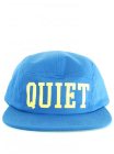 Quiet Life Big Text 5 Panel Cap - Royal Blue