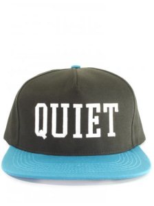 Quiet Life College Snap Back Cap - Black / Jade