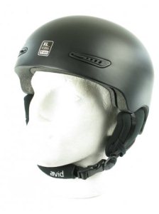 Red Avid Helmet - Black Matte