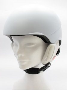 Red Avid Helmet - White