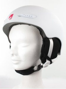 Red Pure Womens Helmet - White Matte