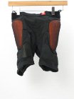 Red Total Impact Womens Shorts - Black