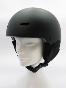 Red Trace Grom Kids Helmet - Black