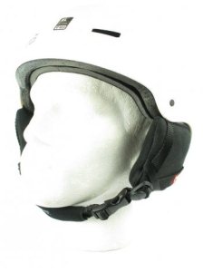 Red Trace Helmet - White Matte