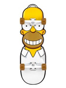 Santa Cruz X Simpsons The Homer Complete Cruzer Skateboard