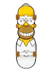 Santa Cruz X Simpsons The Homer Complete Cruzer Skateboard