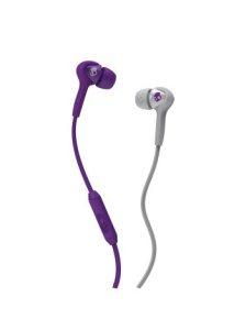 Skullcandy Db Smokin Buds W/Mic Headphones - Athletic Purple/Grey