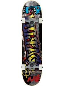 Stateside Graffiti Complete Skateboard - Blue